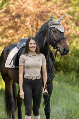 Koszulka Polo Beżowy Spring/Summer 2025 Covalliero