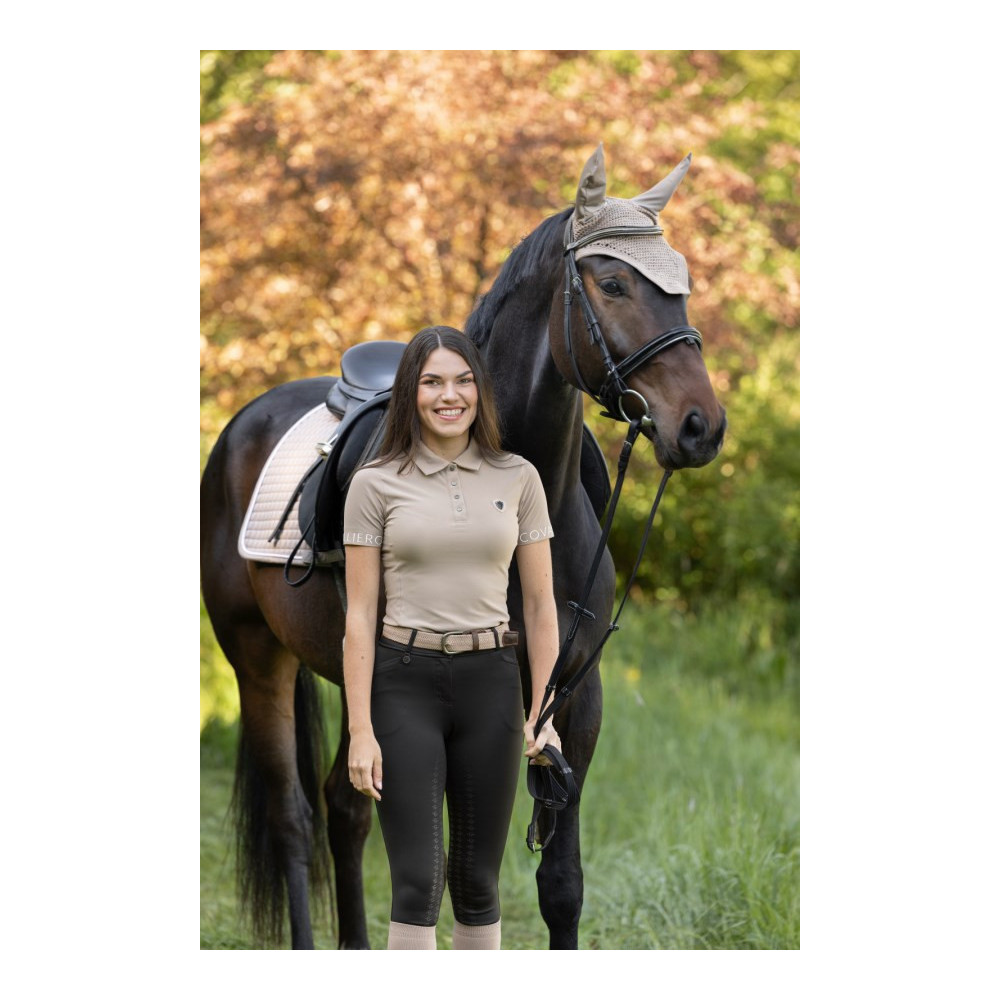 Koszulka Polo Beżowy Spring/Summer 2025 Covalliero