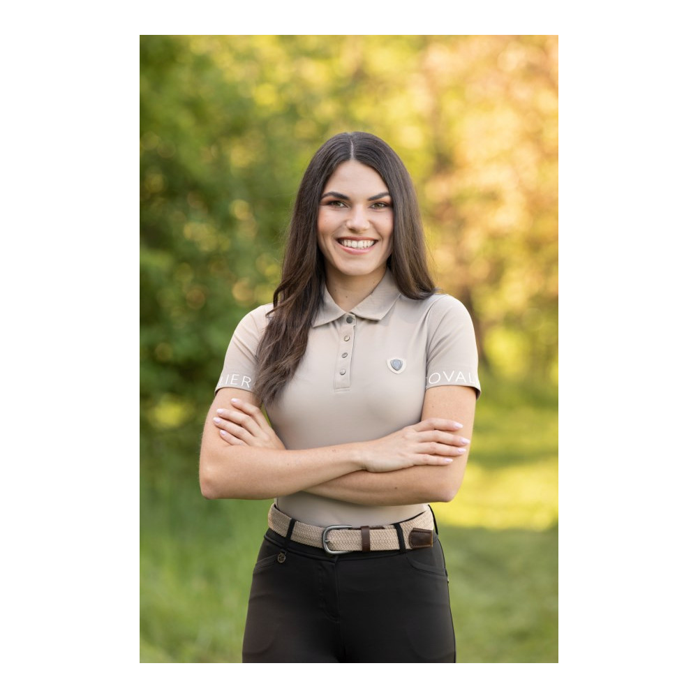 Koszulka Polo Beżowy Spring/Summer 2025 Covalliero