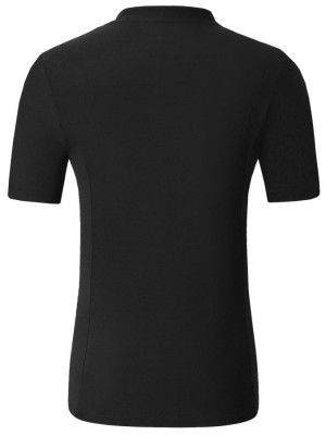 Koszulka z Krótkim Rękawem Czarny Spring/Summer 2025 Covalliero