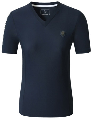 Koszulka z Krótkim Rękawem Granatowy Spring/Summer 2025 Covalliero