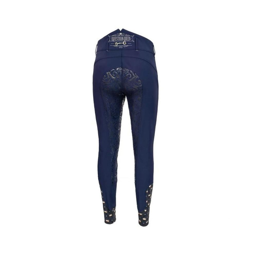Bryczesy Wokingham Full Grip Granatowe Equestrian Queen 34 Bryczesy Wokingham Full Grip Granatowe Equestrian Queen 34
