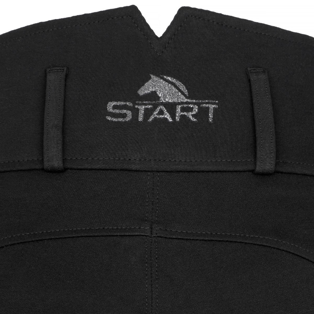 Bryczesy damskie jeździeckie "Derby" czarne Start