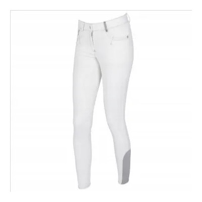 Bryczesy BasicPlus Woven Białe Covalliero