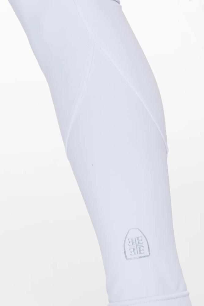 Bryczesy ujeżdżeniowe damskie "Lewis" białe Equine Epoque