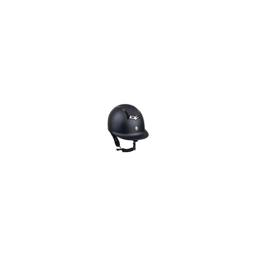 Kask Genius Glitter Czarny Horsenjoy