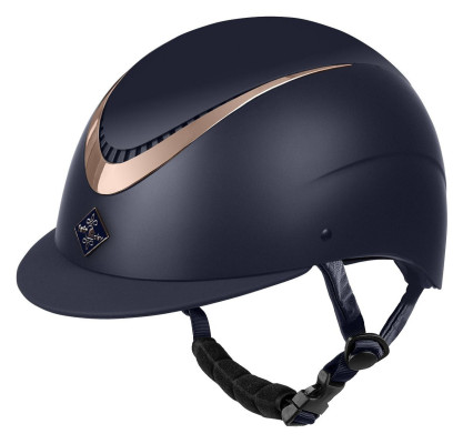 Kask Apoleus Rosegold Granatowy Fair Play