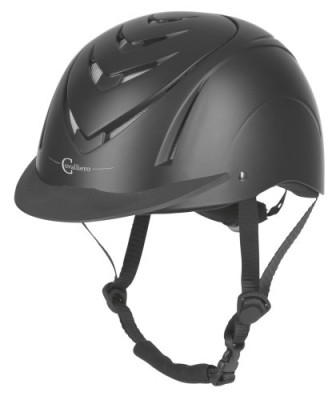 Kask Jeździecki Nerron Czarny Covalliero