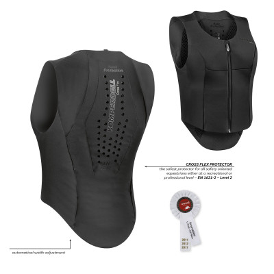 Kamizelka Ochronna Ballistic FlexFit Slim Black/Silver Komperdell