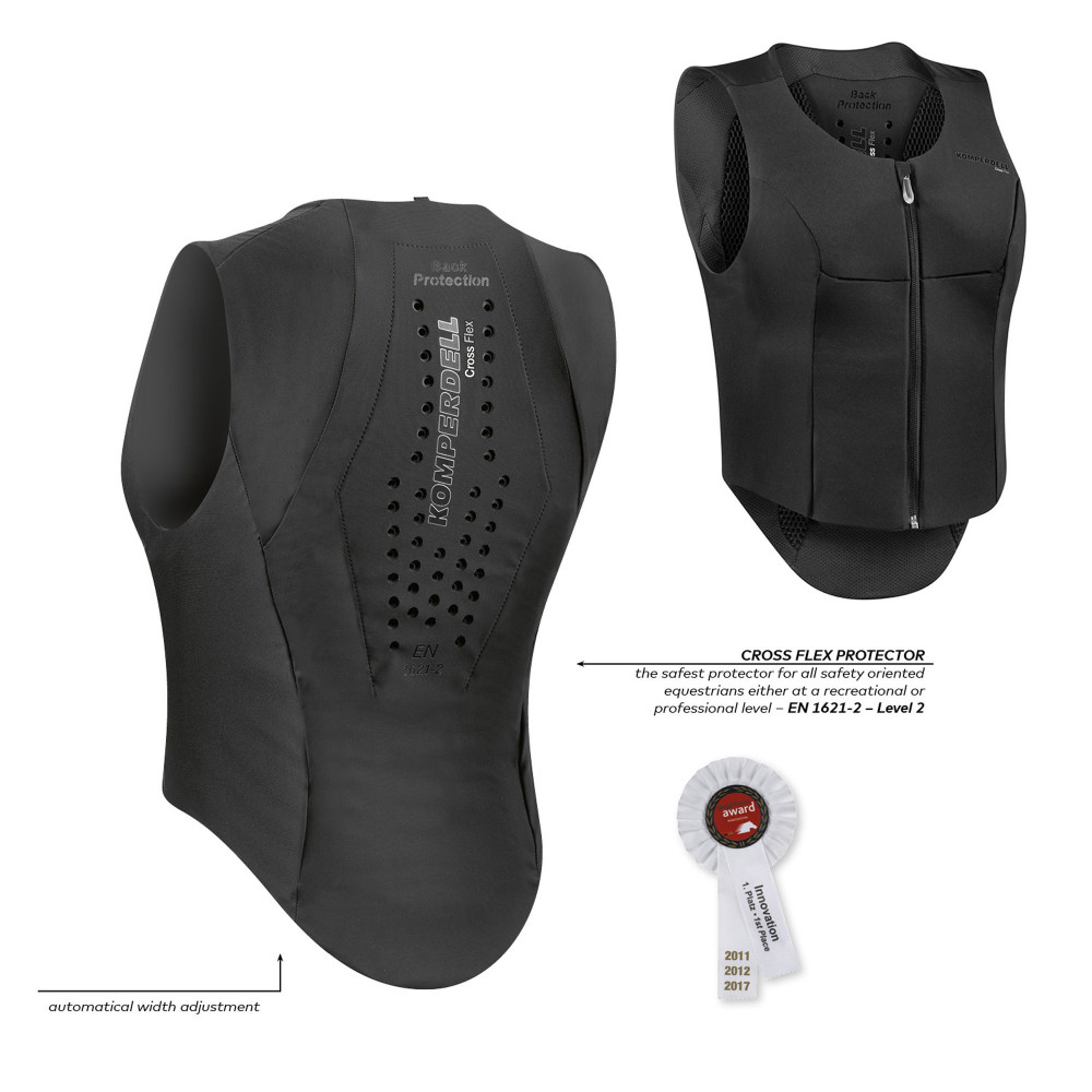 Kamizelka Ochronna Ballistic FlexFit Slim Black/Silver Komperdell Kamizelka Ochronna Ballistic FlexFit Slim Black/Silver Komperdell
