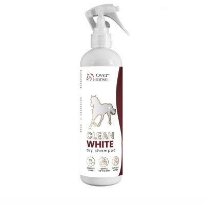 Odplamiający Suchy Szampon Clean White Over Horse