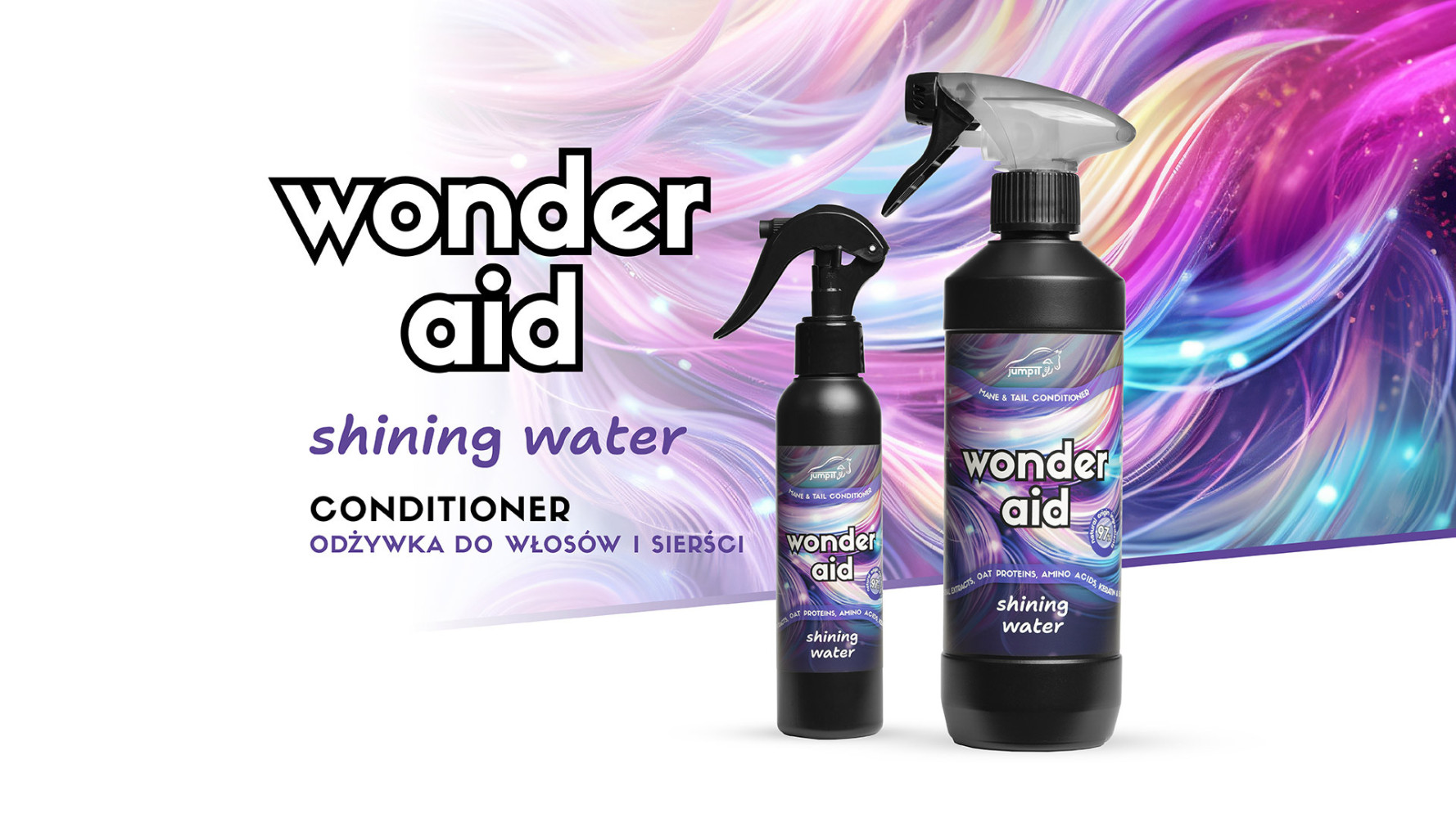 Odżywka Do Grzywy I Ogona Wonder Aid Shining Water Jump It Odżywka Do Grzywy I Ogona Wonder Aid Shining Water Jump It