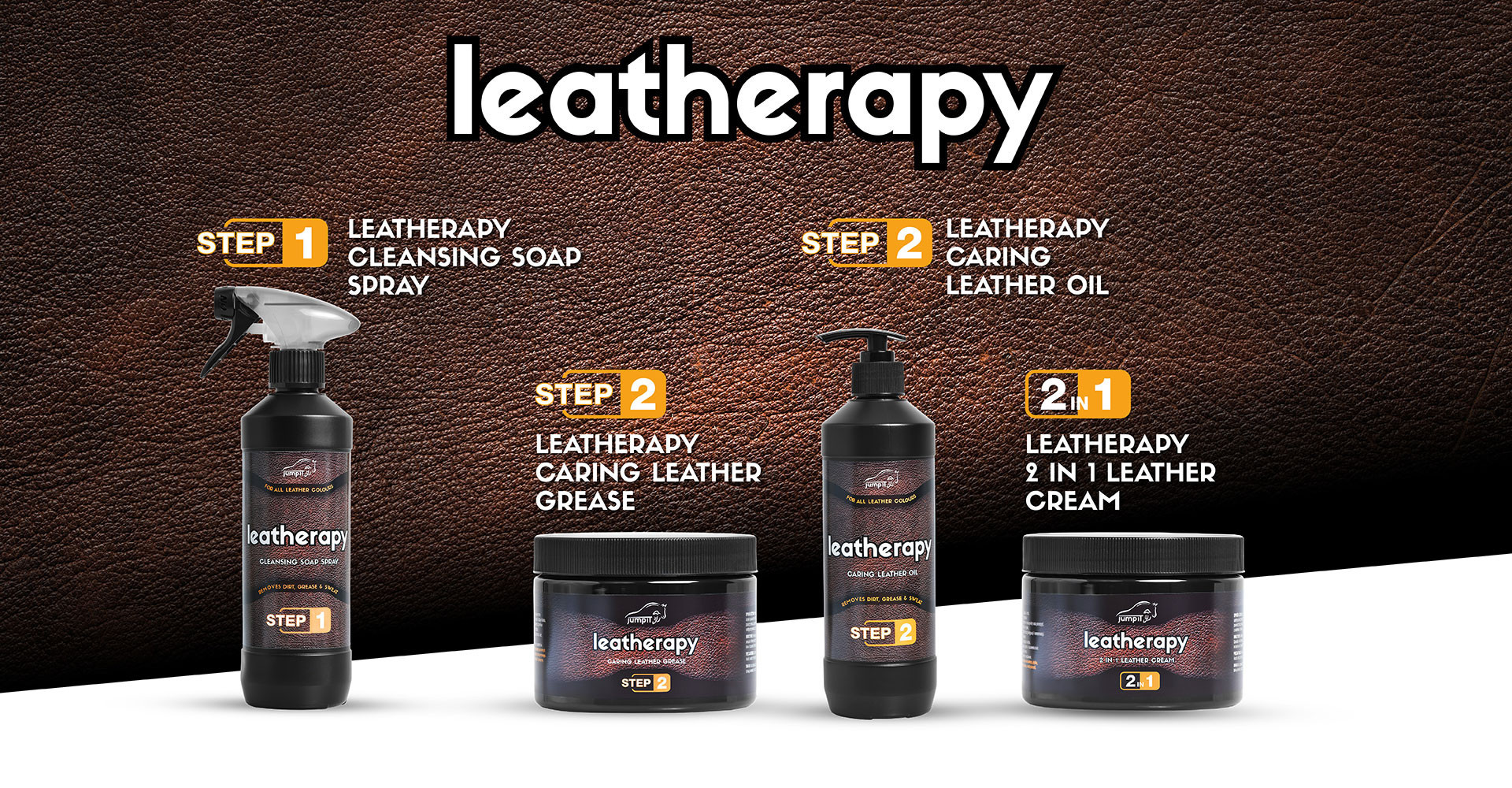 Preparat Do Skór 2in1 Leatherapy Jump it