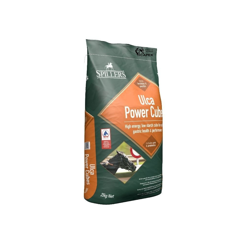 Pasza Pełnoporcjowa Dla Koni Z Chorobą Wrzodową Hdf Ulca Power Cubes 25kg Spillers
