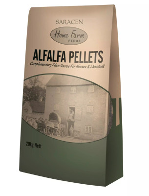 Granulowana Lucerna Alfalfa Pellets 20kg Saracen