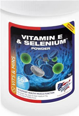 Regeneracja Mięśni Vitamin E & Selenium 1kg Equine America