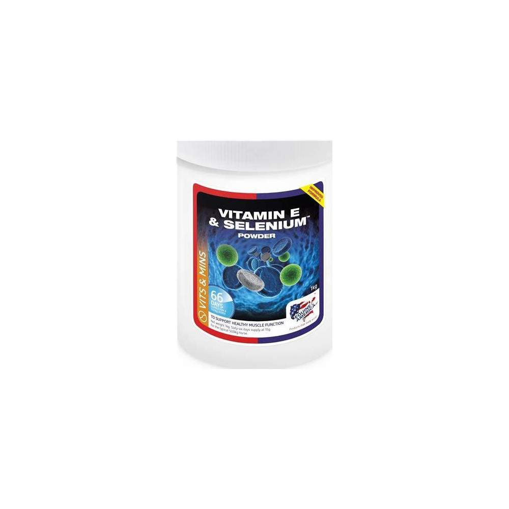 Regeneracja Mięśni Vitamin E & Selenium 1kg Equine America