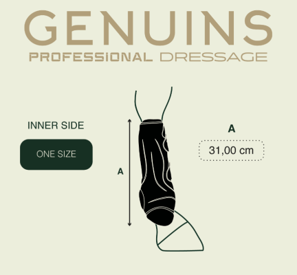 Ochraniacze Ujeżdżeniowe Genuins Professional Tylne Gatusos