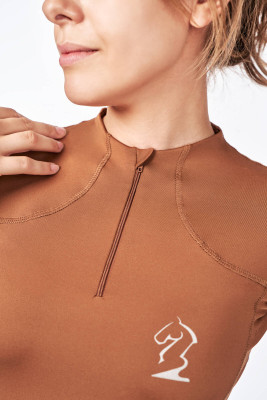 Bluzka Longsleeve Carmel By Karolina Wernerowicz