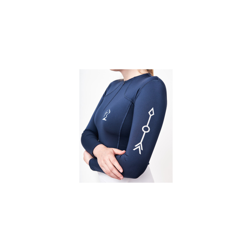 Bluzka z Długim Rękawem Longsleeve Lazur Ater Equo