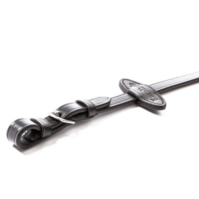 Wodze Parciane Double Ridges 20mm Czarne Kavalkade