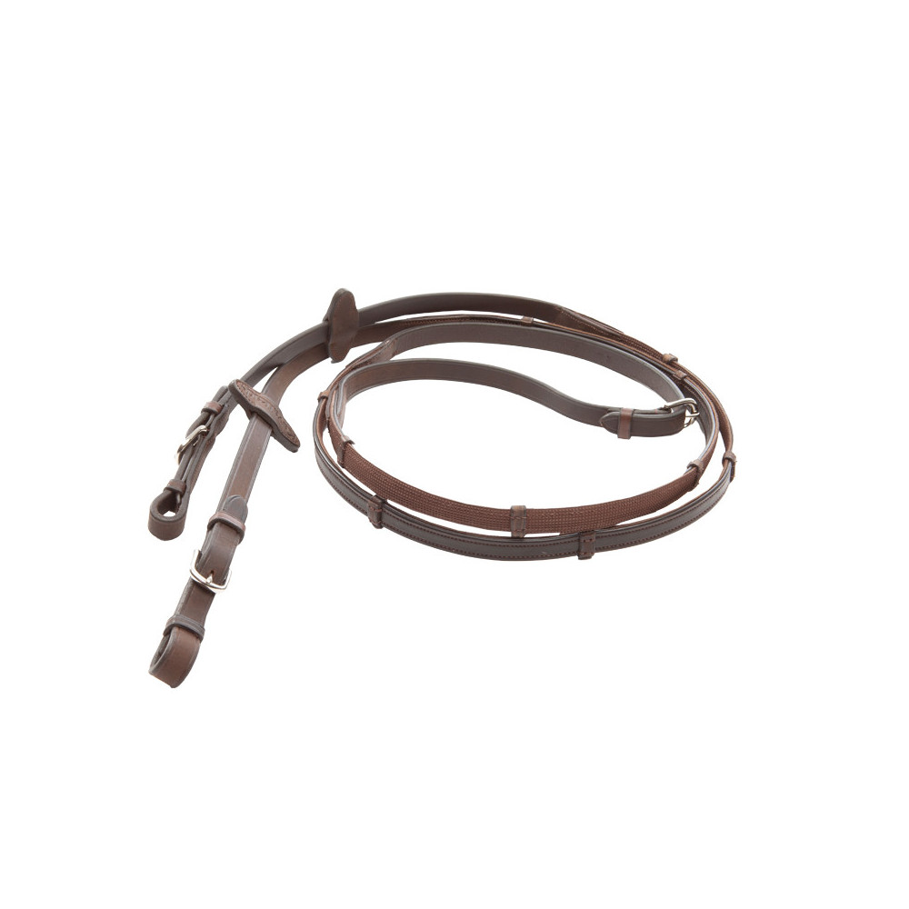 Wodze Softgrip 16mm Brązowe Kavalkade Wodze Softgrip 16mm Brązowe Kavalkade