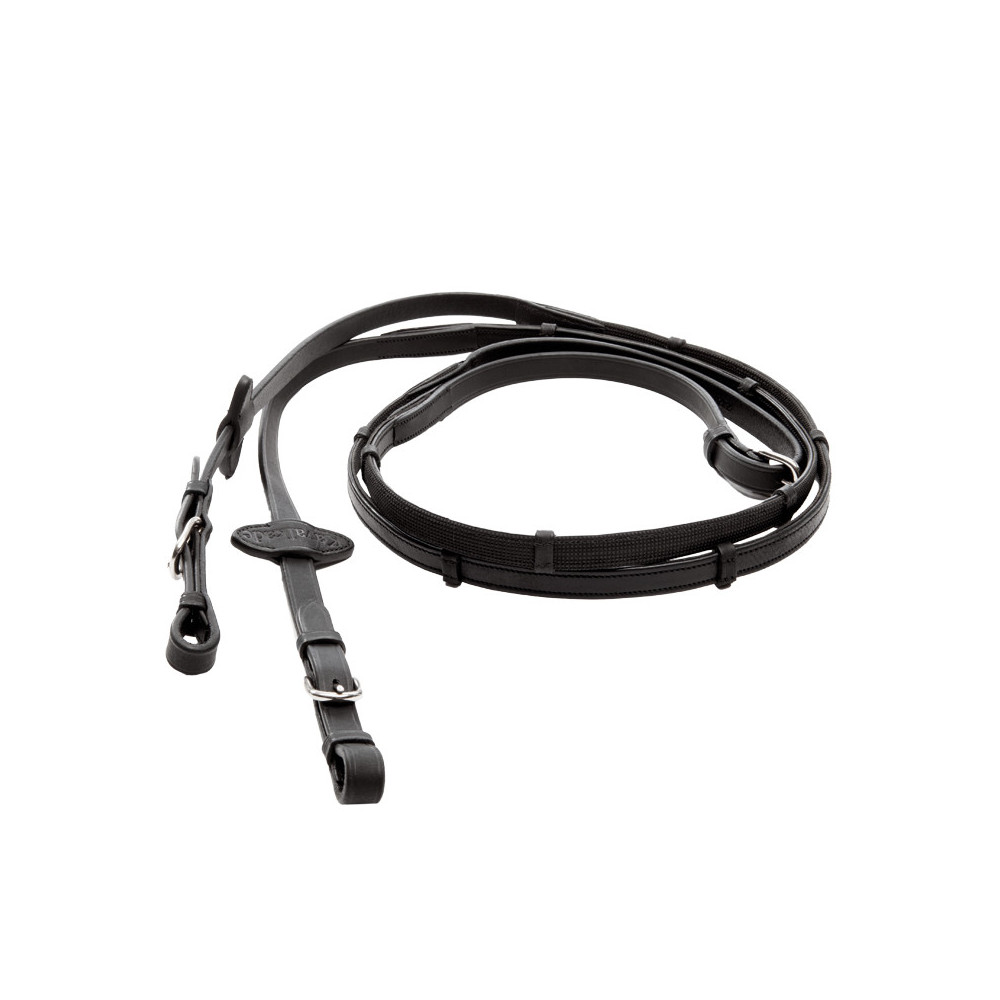 Wodze Softgrip 16mm Czarne Kavalkade Wodze Softgrip 16mm Czarne Kavalkade