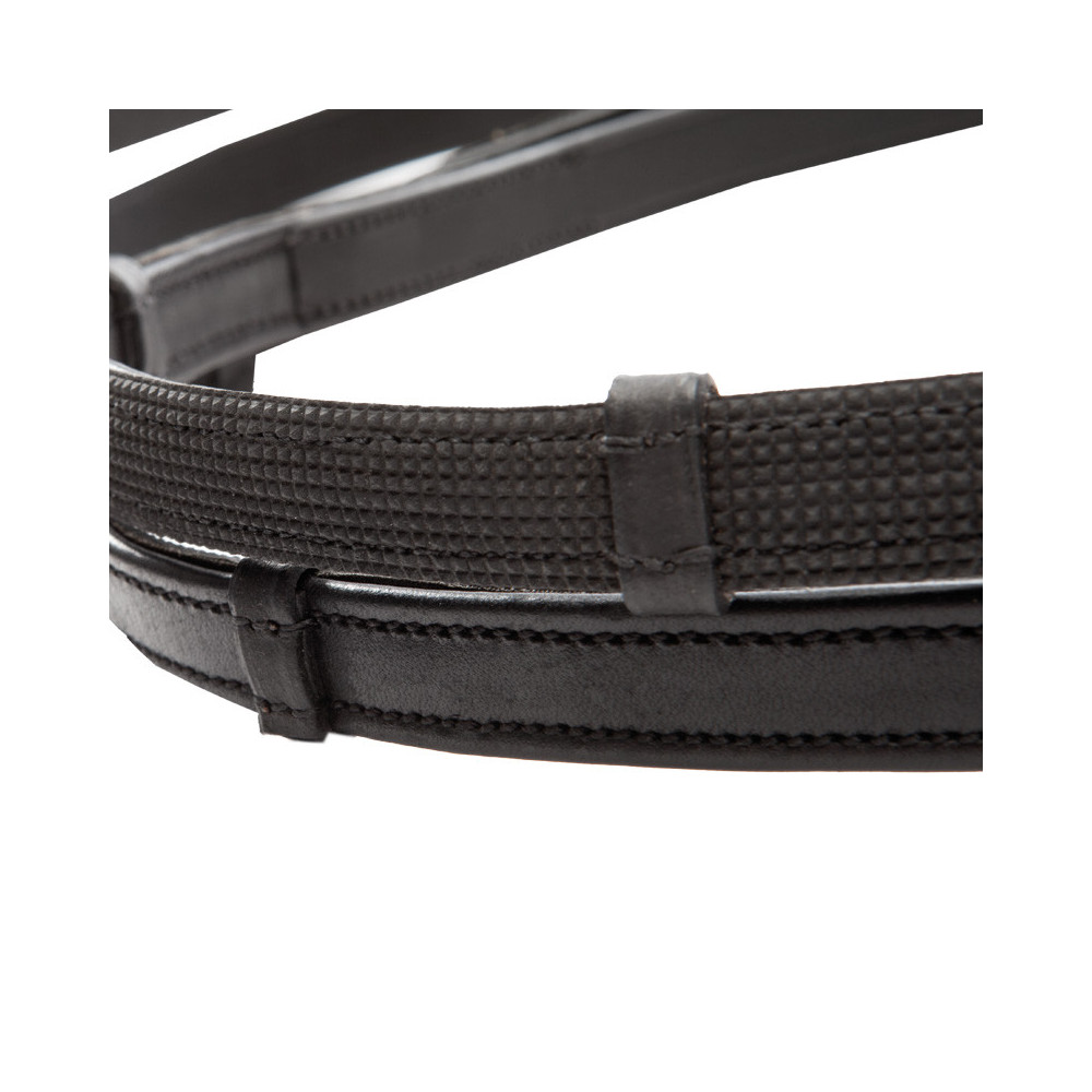 Wodze Softgrip 16mm Czarne Kavalkade