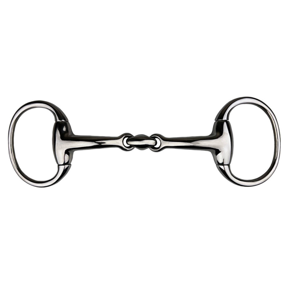 Wędzidło Anatomiczne Oliwkowe Podwójnie Łamane Pełne 16mm York Wędzidło Anatomiczne Oliwkowe Podwójnie Łamane Pełne 16mm York