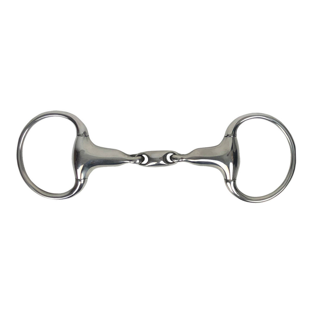 Wędzidło Puste Oliwkowe Podwójnie Łamane 23 mm York Wędzidło Puste Oliwkowe Podwójnie Łamane 23 mm York