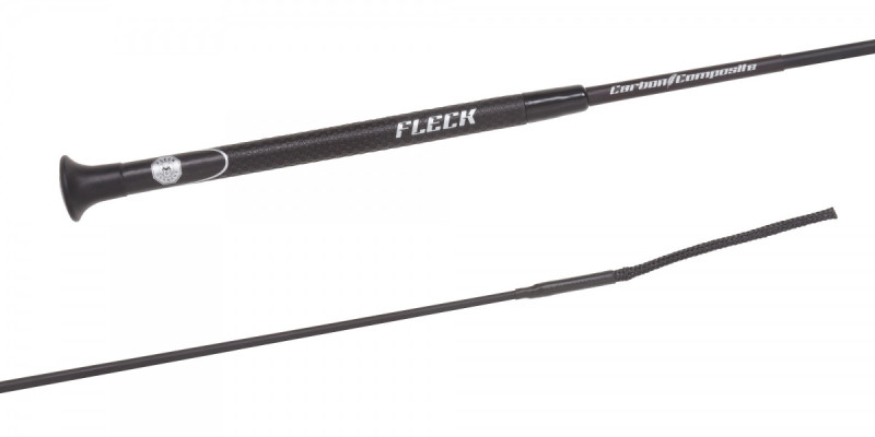 Bat ujeżdżeniowy Carbon Composite Czarny Fleck