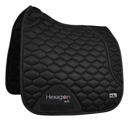 Czaprak Hexagon Air Mesh Czarny Fair Play