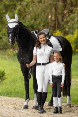 Legginsy Jeździeckie Kompresyjne Biały Spring/Summer 2025 Covalliero