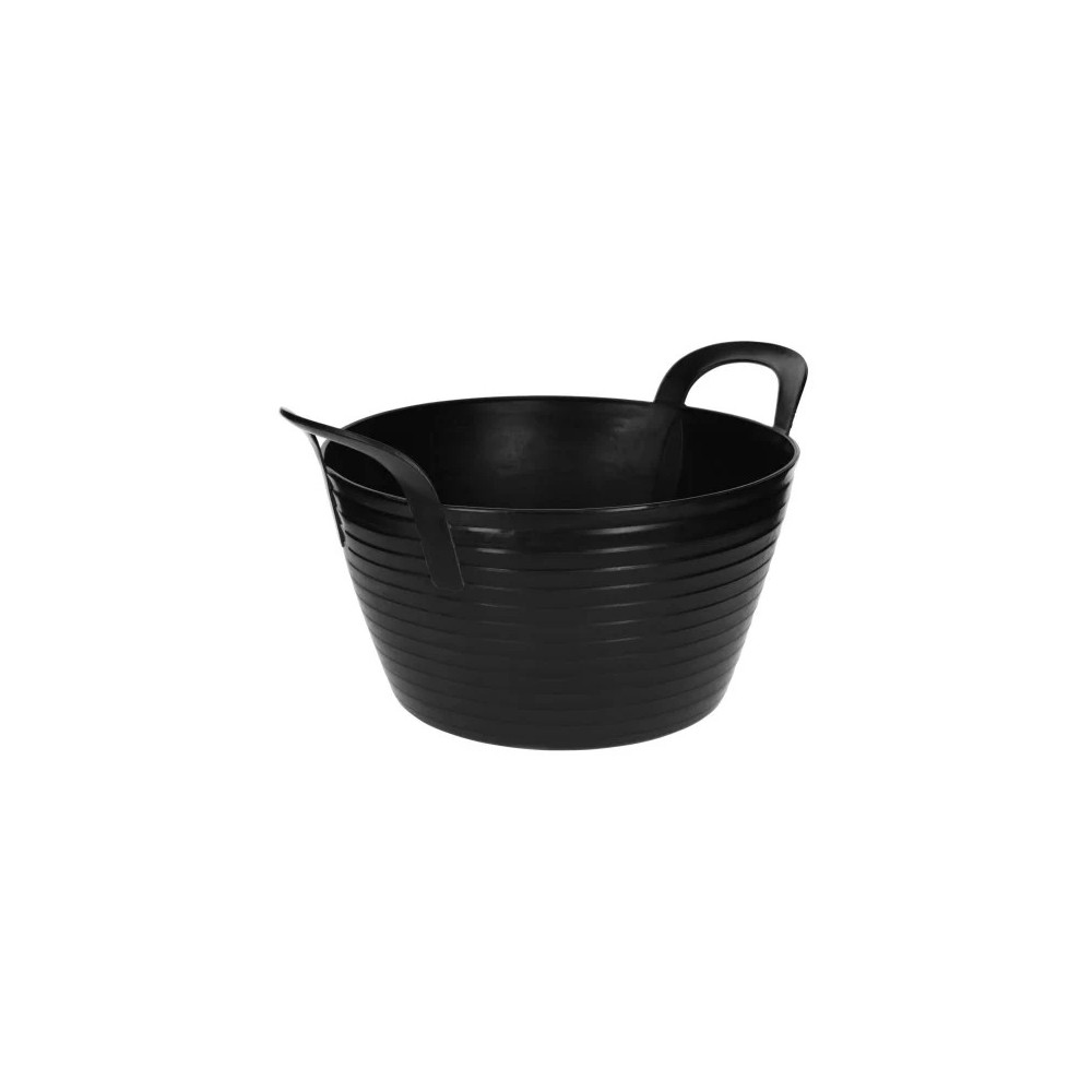 Wiadro Gumowe FlexBag, 12 l Czarne Kerbl