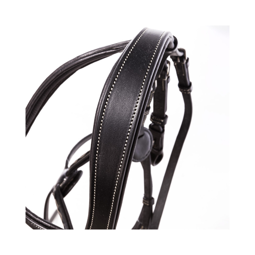 Ogłowie Z Nachrapnikiem Meksykańskim Diandro Czarne Kavalkade