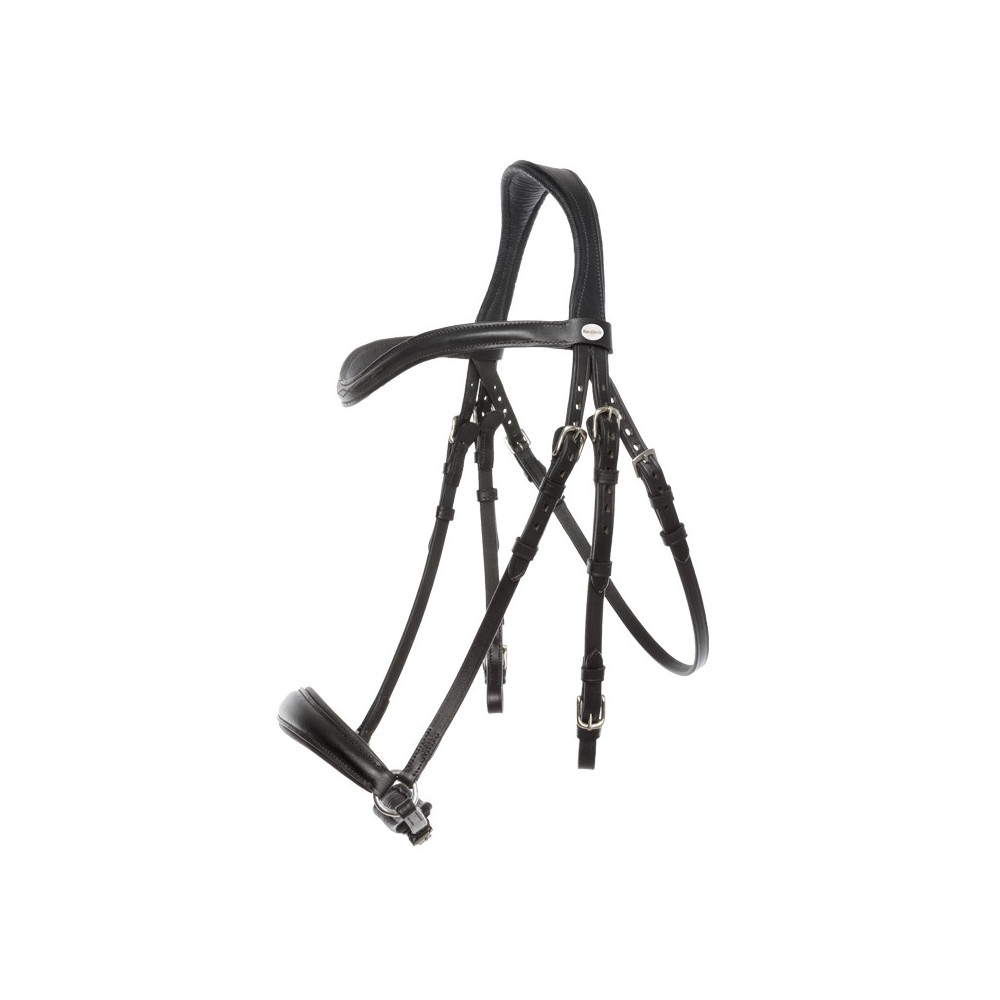 Ogłowie Hanowerskie Proline-Anna Czarne Kavalkade