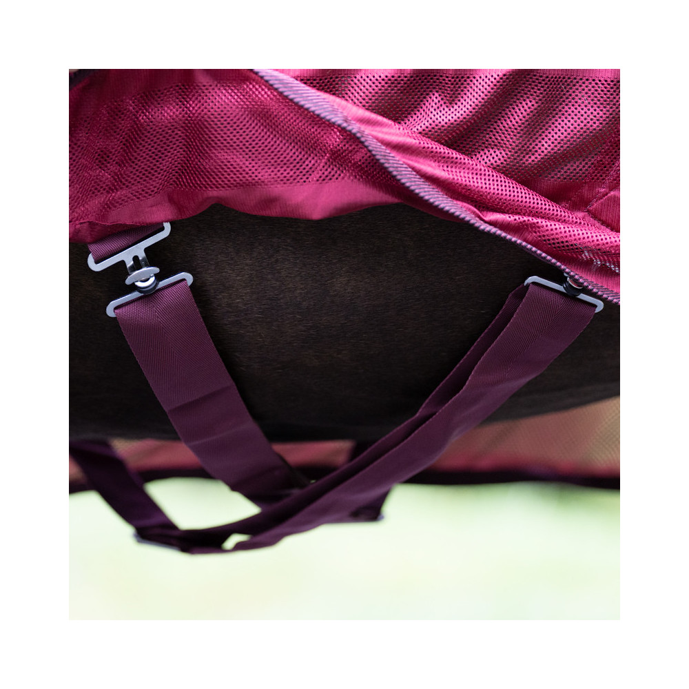 Derka Siatkowa "Stripe" Bordowy Kavalkade