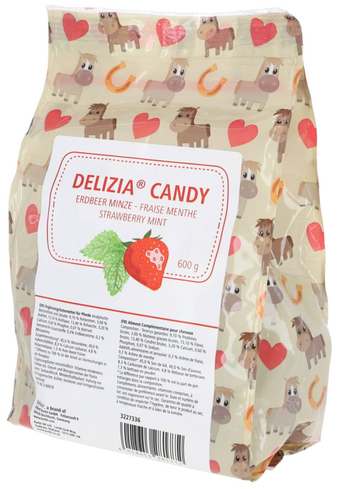 Smakołyki Truskawka z Miętą Delizia Candy Kerbl