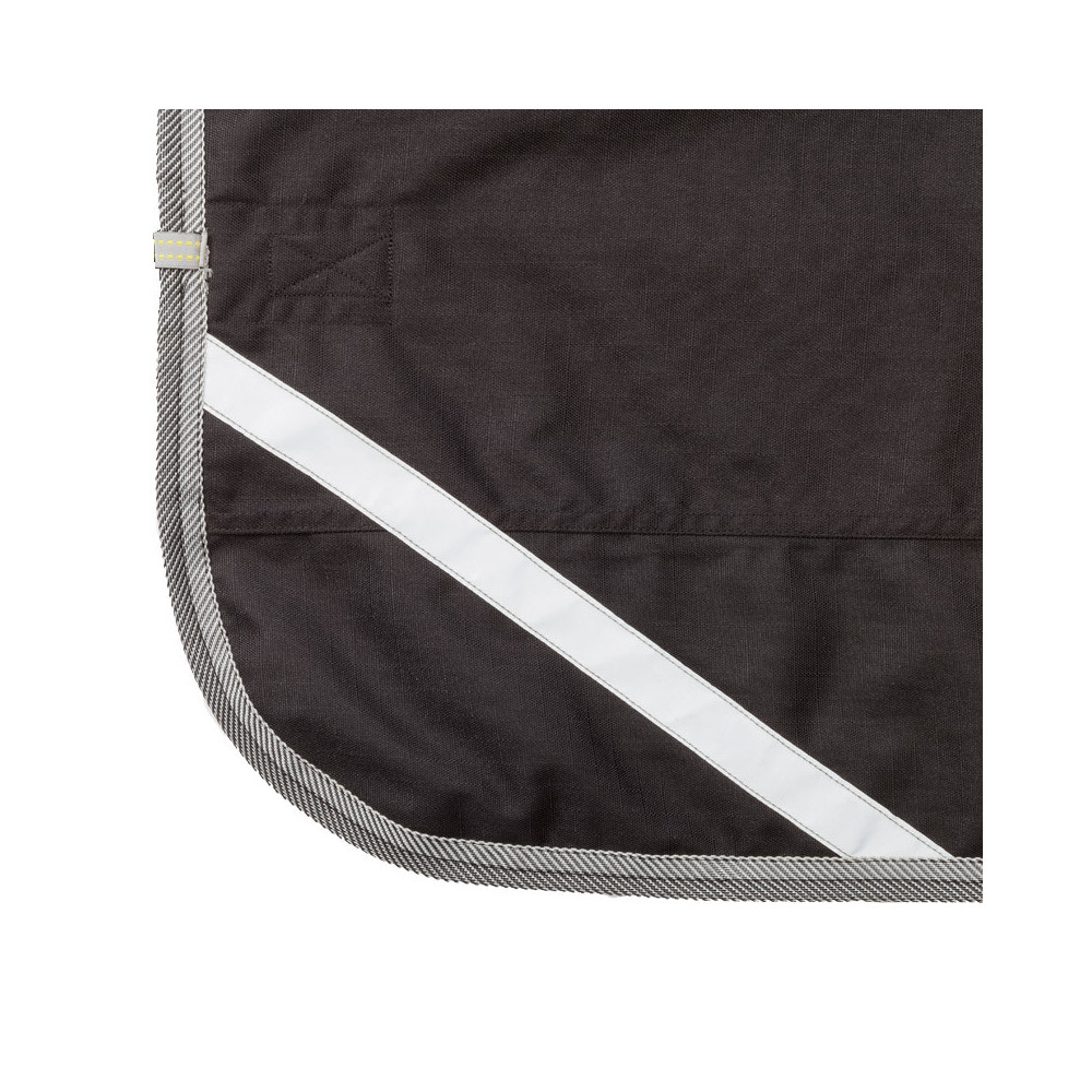 Derka Treningowa Przeciwdeszczowa Czarna Kavalkade