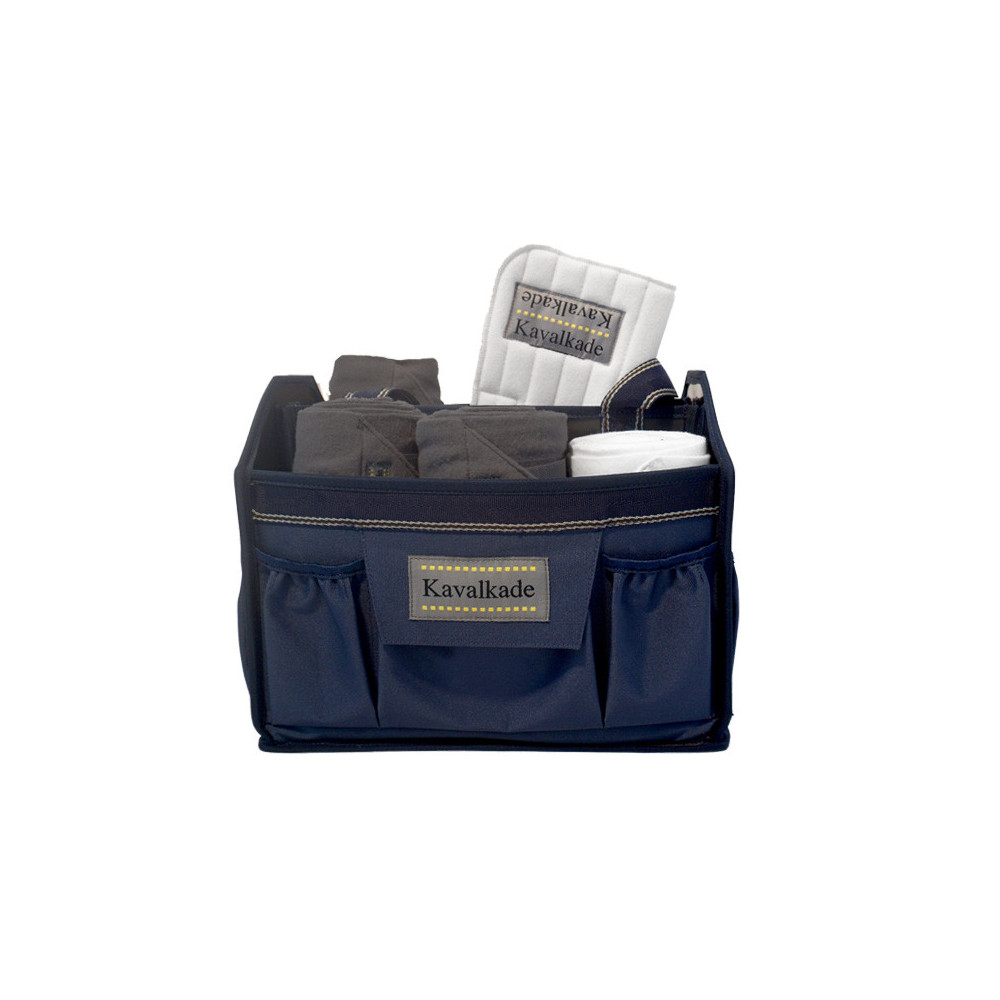 Torba na Akcesoria Jeździeckie Składana Granatowa Kavalkade