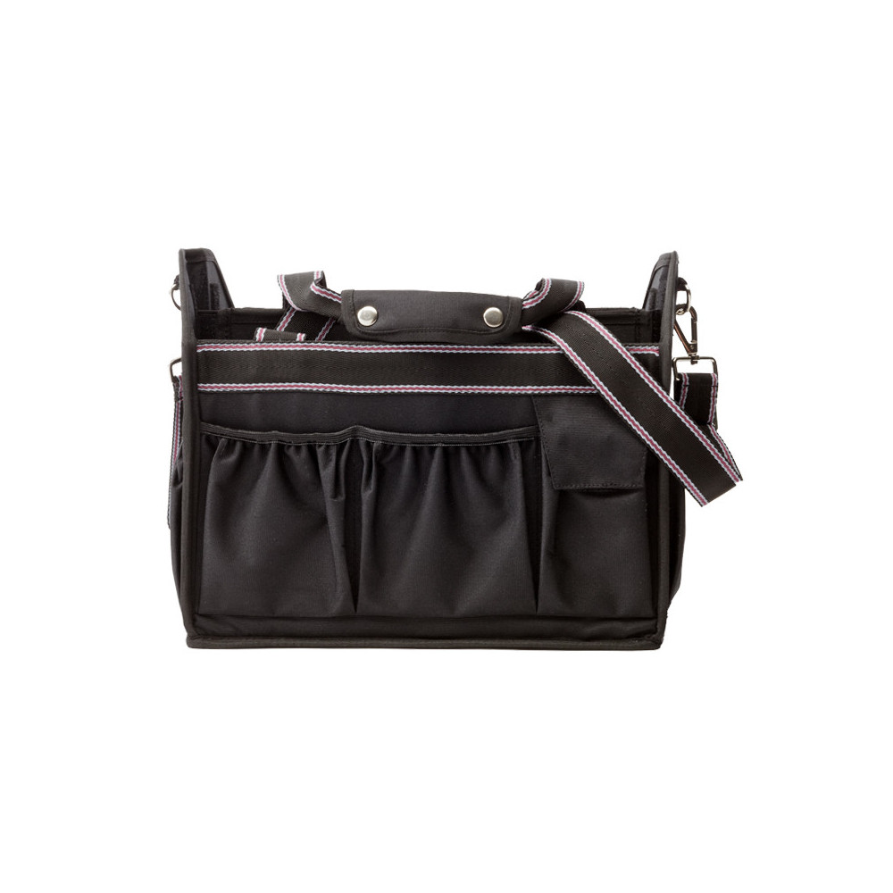 Torba na Akcesoria Jeździeckie Składana Czarna Kavalkade