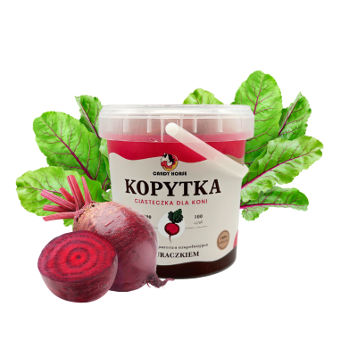Kopytka Buraczkowe Candy Horse