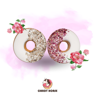 Donuty Płatki Róży i Porost Islandzki Candy Horse