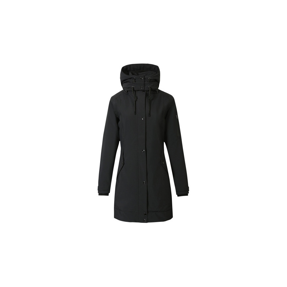 Parka Damska AW 2024/2025 Black Covalliero Parka Damska AW 2024/2025 Black Covalliero