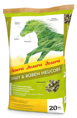 Trawokulki Dla Koni Kraut & Rüben Heucobs 20kg Josera