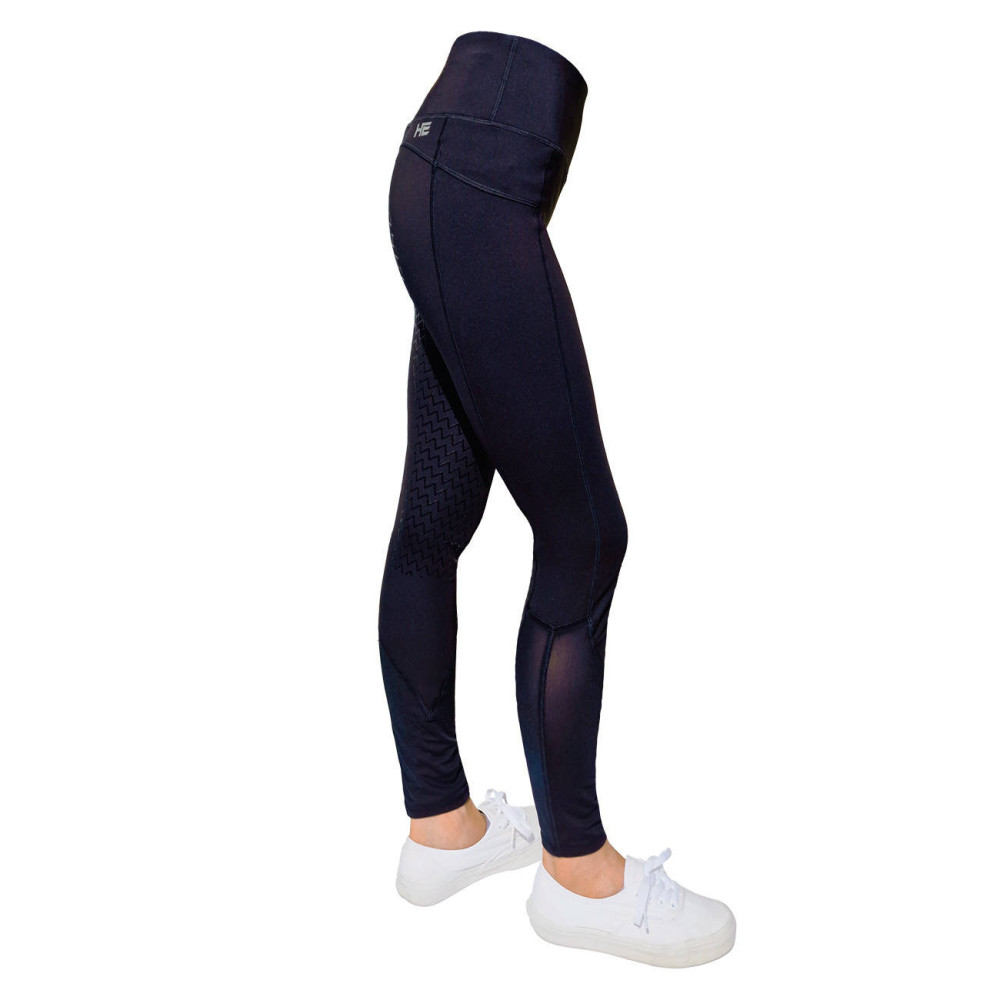 Legginsy Dziecięce Aviana Czarny Horsenjoy