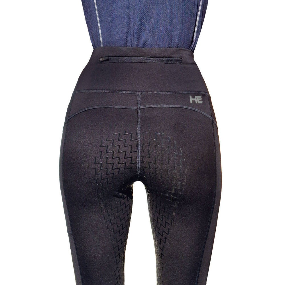 Legginsy Dziecięce Aviana Czarny Horsenjoy