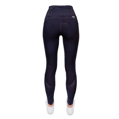 Legginsy Dziecięce Aviana Czarny Horsenjoy