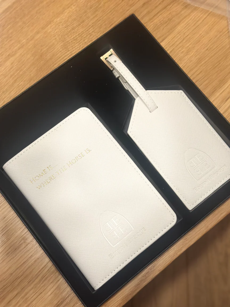 Zestaw - Paszport i Zawieszka Do Bagażu Equine Epoque