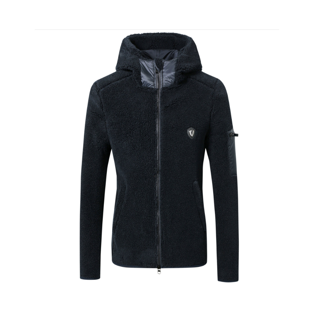 Dziecięca Bluza z Kapturem A/W 2024 Dark Navy Covalliero Dziecięca Bluza z Kapturem A/W 2024 Dark Navy Covalliero